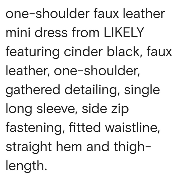 Likely Faux Leather Ruched Mini - Picture 6 of 10